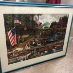 Large Wall Art / Framed Artwork Featuring Old Times Harbor – 58477 – $49