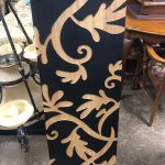 Vertical Ornate Wall Art / Carved 2 Tone Artwork / Wooden Panel – 58616 – $29