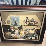 Vintage Wall Art / Signed & Numbered Artwork / Oil Painting With COA By H. Hargrove – 58671 – $99