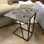 Brand New Modern End Table / Folding Top Side Table / Snack Table By Coaster – 58570 – $79