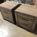 Brand New Modern Nightstand With 2 Drawers / Laminated Oak Finish End Table By Coaster – 2 Nightstands May Be Available – 58565/58566 – $139 Each