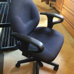 Adjustable Upholstered Office Chair / Modern Desk Chair With Arms – 58982 – $49